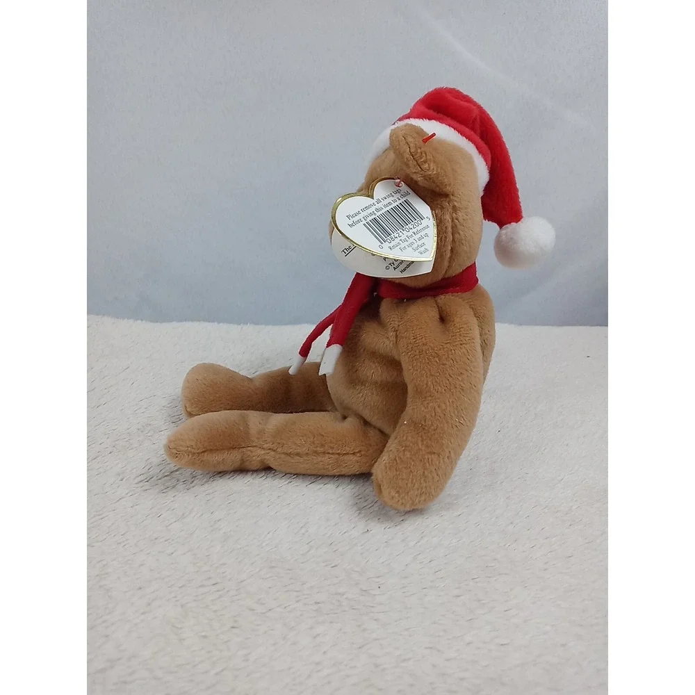 VTG Ty Beanie Baby Holiday Teddy Bear 1997 Christmas Bean‎ Bag Plush Animal